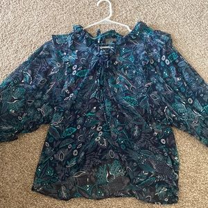 Anthropologie Blouse. Size: Medium. Worn twice.